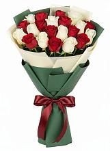 Микс из красных и белых роз #REPLACE_PRED# Артемовске Букет Микс из красных и белых роз #REPLACE_PRED# Артемовске