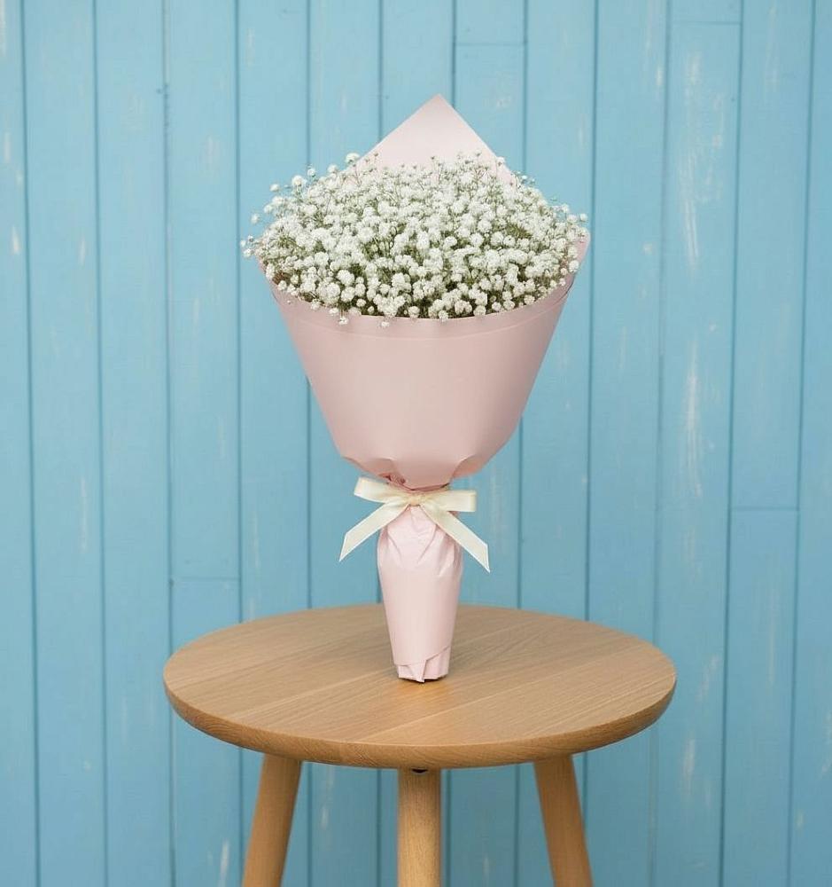 Букет Воздушное настроение в Артемовске Букет цветов из: Гипсофила в Артемовске