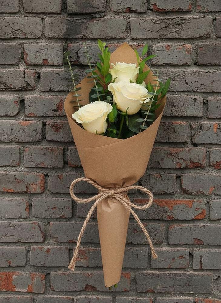 Букет из 3 роз в Артемовске Букет цветов из: Розы в Артемовске